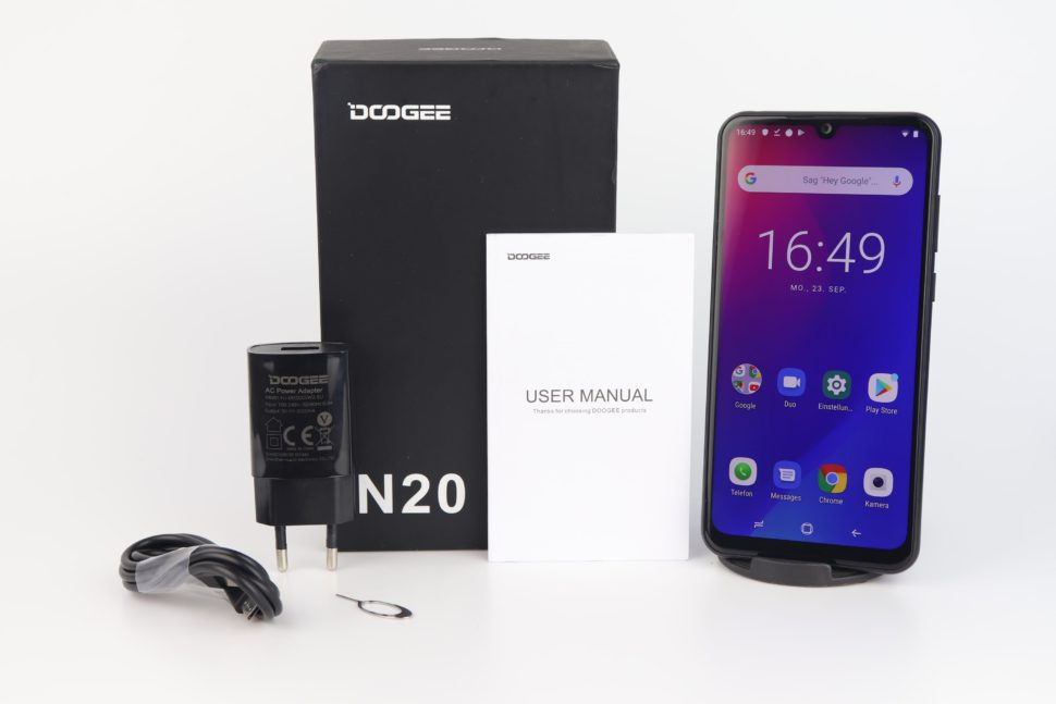 Doogee N20 Lieferumfang