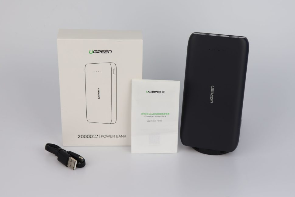 Lieferumfang Ugreen Powerbank PD132