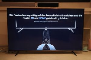 Xiaomi Mi Smart TV 4S Global Testbericht Einrichtung 1