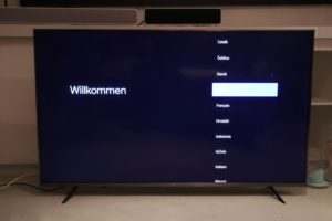 Xiaomi Mi Smart TV 4S Global Testbericht Einrichtung 2