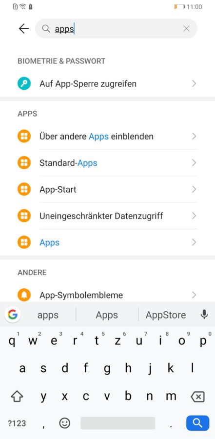 Google Kontakte synconisieren Mate 30 Pro 4