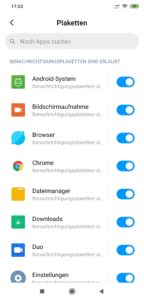 MIUI Benachrichtigungen 2