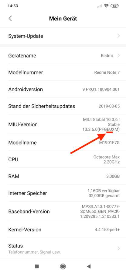 Redmi Note 7 MIUI 10