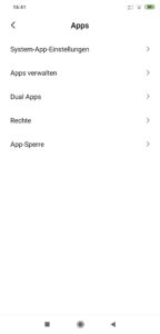 MIUI 11 Apps verwalten 1 1