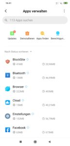 MIUI 11 Apps verwalten 2 1