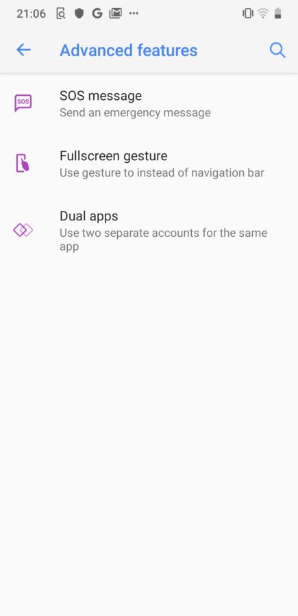 Vsmart live diplsay settings