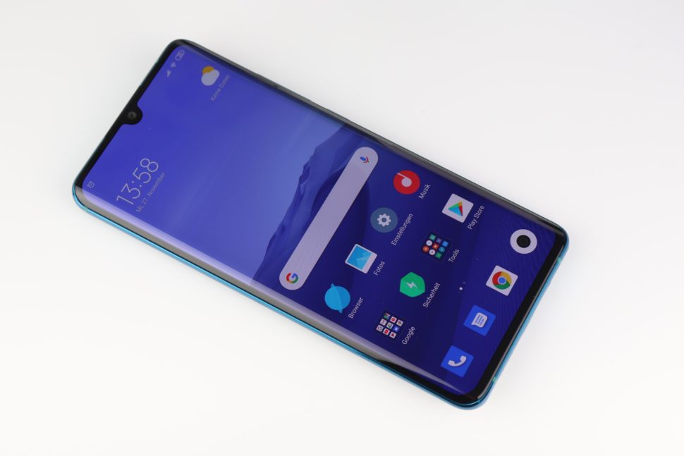 Xiaomi Mi Note 10 Vorder und Rückseite 1