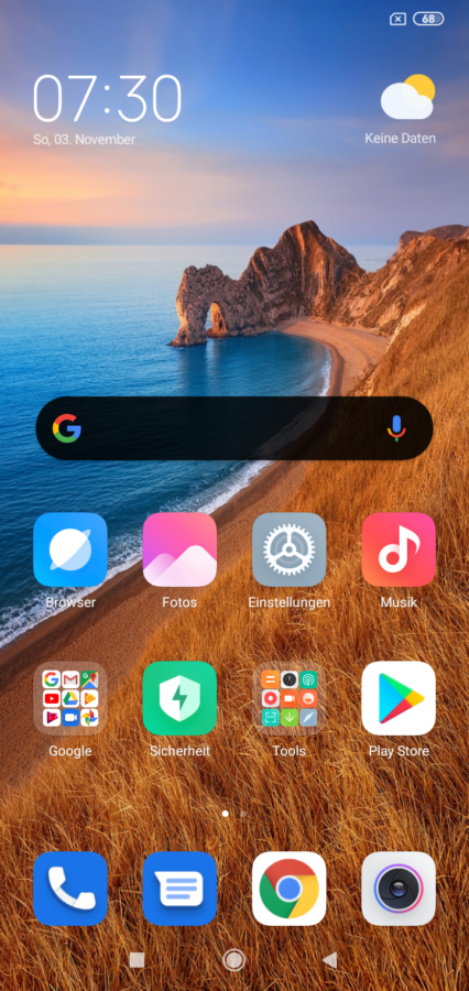 Xiaomi Redmi 8 Home