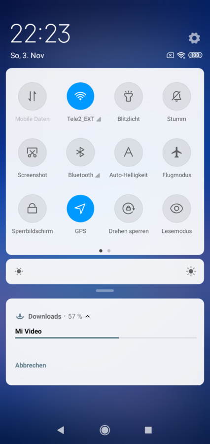 Xiaomi Redmi 8 Navigation Bar