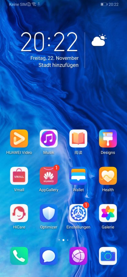 honor 9x emui