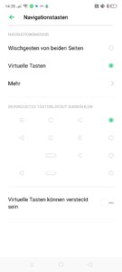Wischgesten Navigation Realme X2 Pro 2