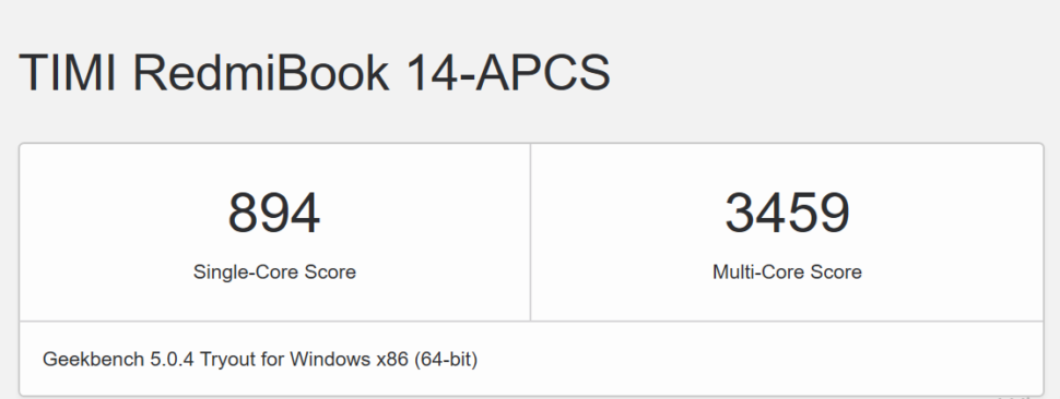 Geekbench Benchmark