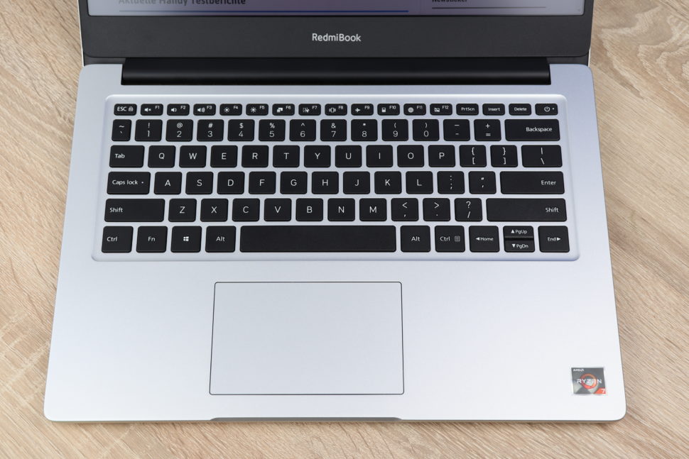 RedmiBook 14 Eingabegeräte Tastatur Touchpad 2