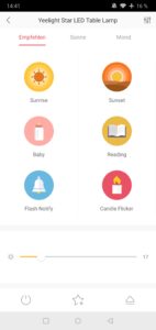 Yeelight Staria Nachttischlampe Testbericht Yeelight App 2