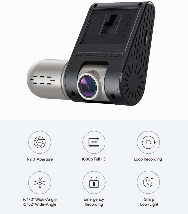 AUKEY Dual Dashcam 