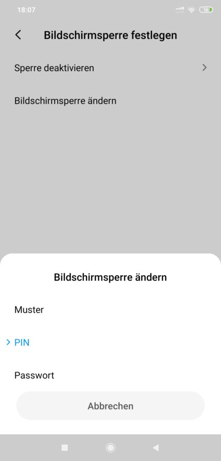 MIUI Entsperren 1