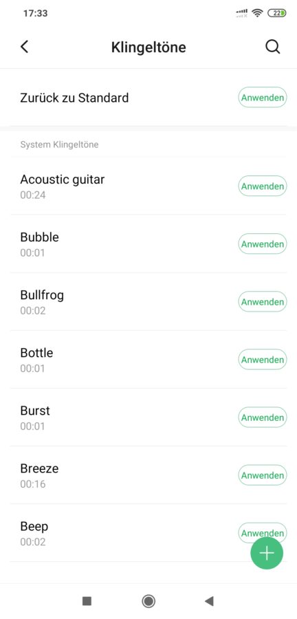 MIUI MP3 Als Klingelton 4