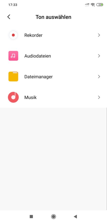 MIUI MP3 Als Klingelton 5