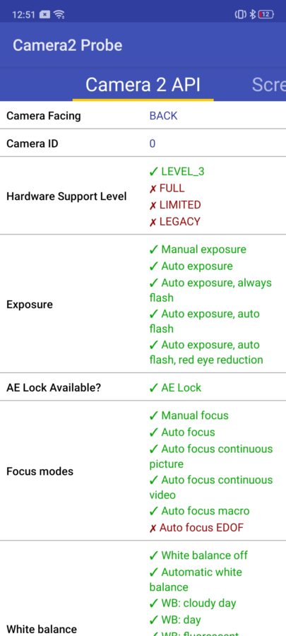 Oppo Reno Ace Camera Api