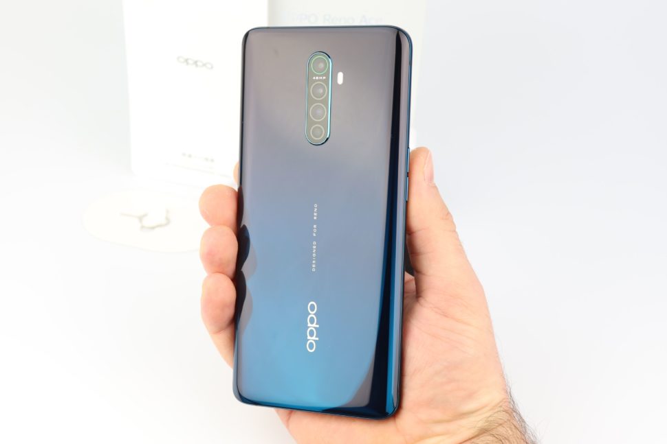 Oppo Reno Ace Rückseite Spiegelungen 3