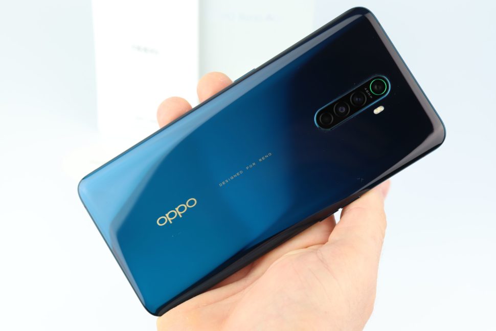 Oppo Reno Ace Rückseite Spiegelungen 4