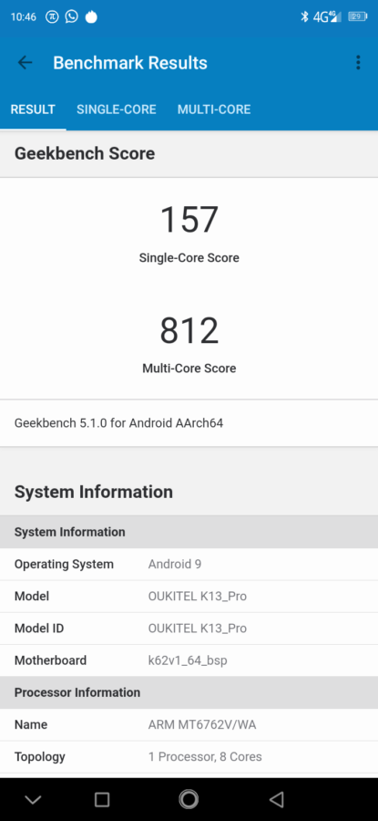 Oukitel K13 Pro Benchmark 3