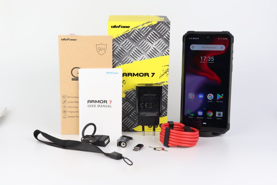 Ulefone Armor 7 Lieferumfang