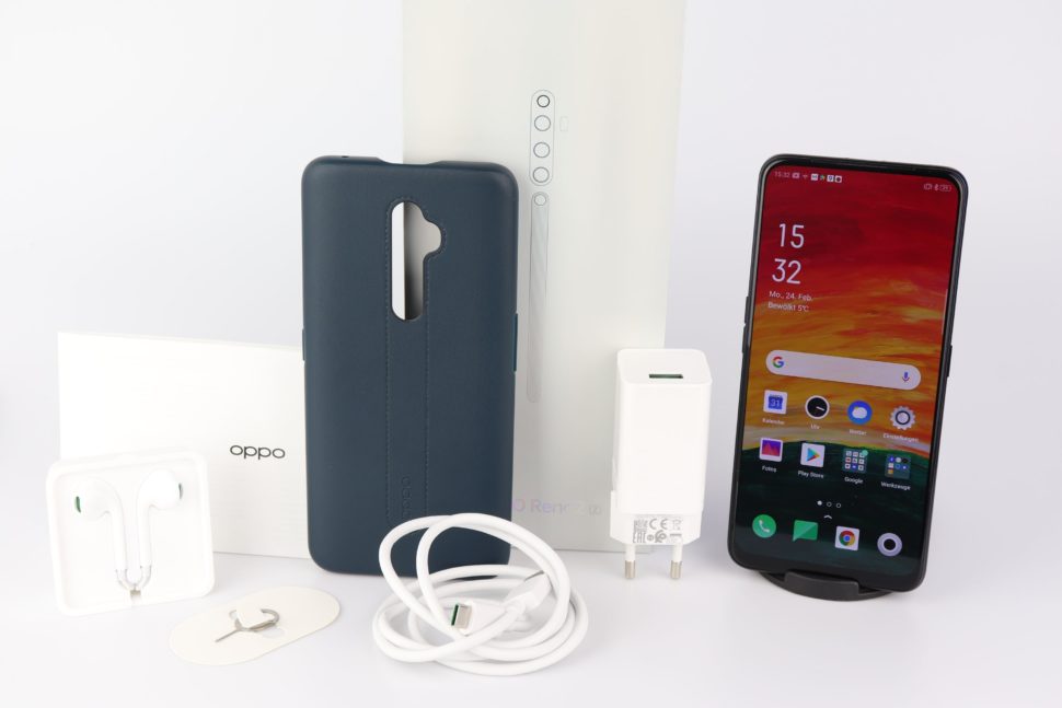 Lieferumfang des Oppo Reno2 Z