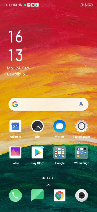 Oppo System Color OS Reno2 Z 2