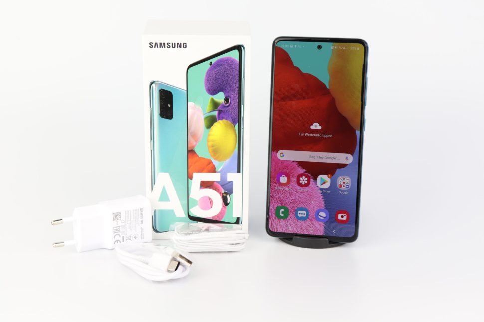 Samsung Galaxy A51 Lieferumfang