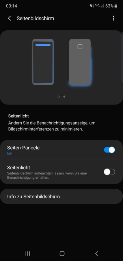 Samsung Note 10 Plus Testbericht SCreenshot AOD 1