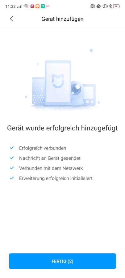 Xiaomi Mi Robot 1C verbinden App 2