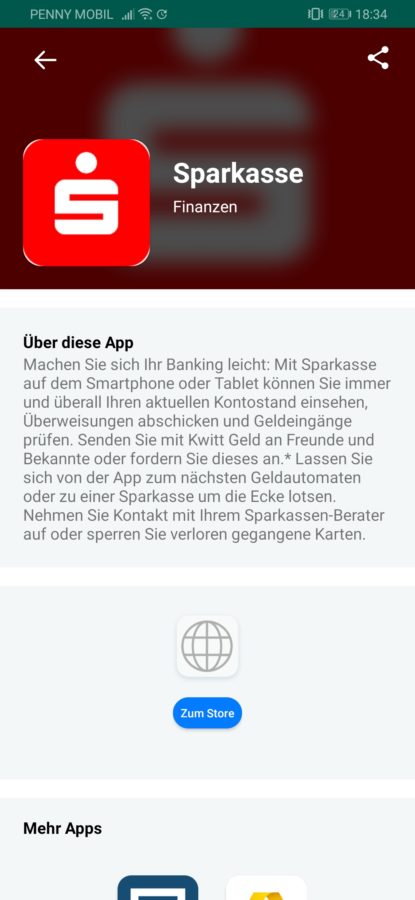 Huawei AppSuche 1