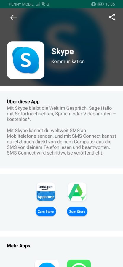 Huawei AppSuche 2