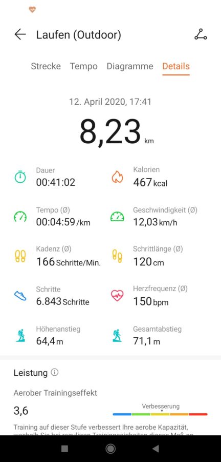 Huawei Watch GT 2E Lauf 4