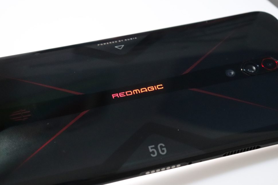 Nubia RedMagic 5G LED Beleuchtung hinten 1