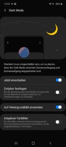 Samsung Galaxy A71 Testbericht Screenshot Display 4