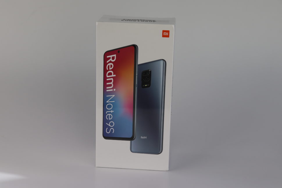 Verpackung und Lieferufang redmi note 9s 2