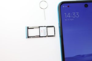 Xiaomi Redmi Note 9s SIM Netz Empfang