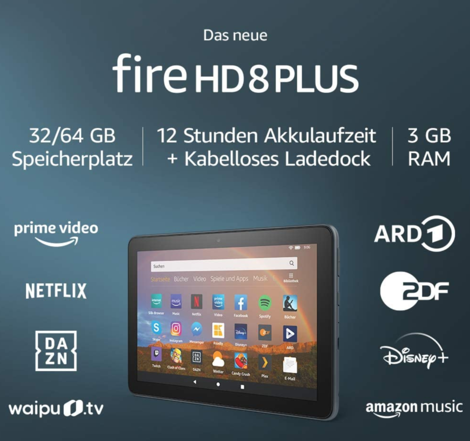 Amazon Fire HD8 Tablet features