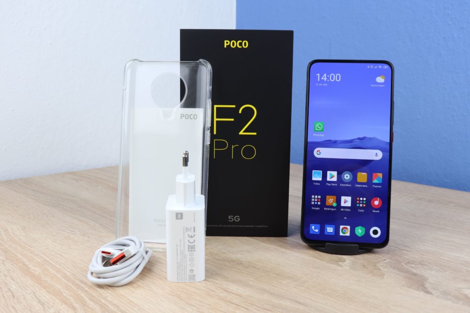 POCO F2 Pro Lieferumfang