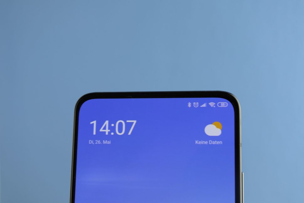 POCO F2 Pro Ränder Display 2