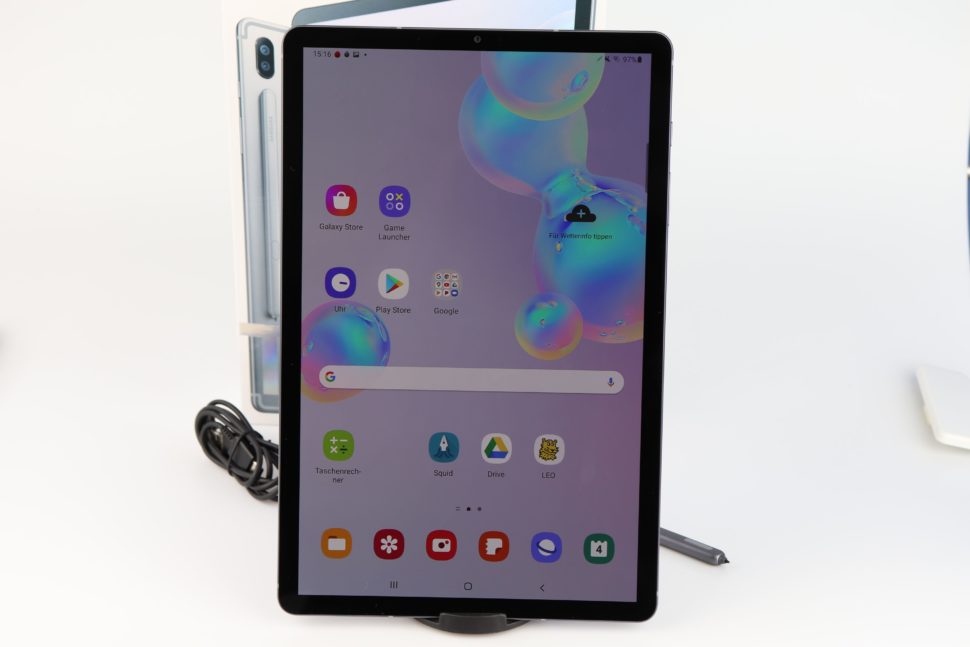 Samsung Galaxy Tab S6 Display