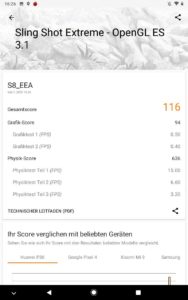 3D Mark Benchmark