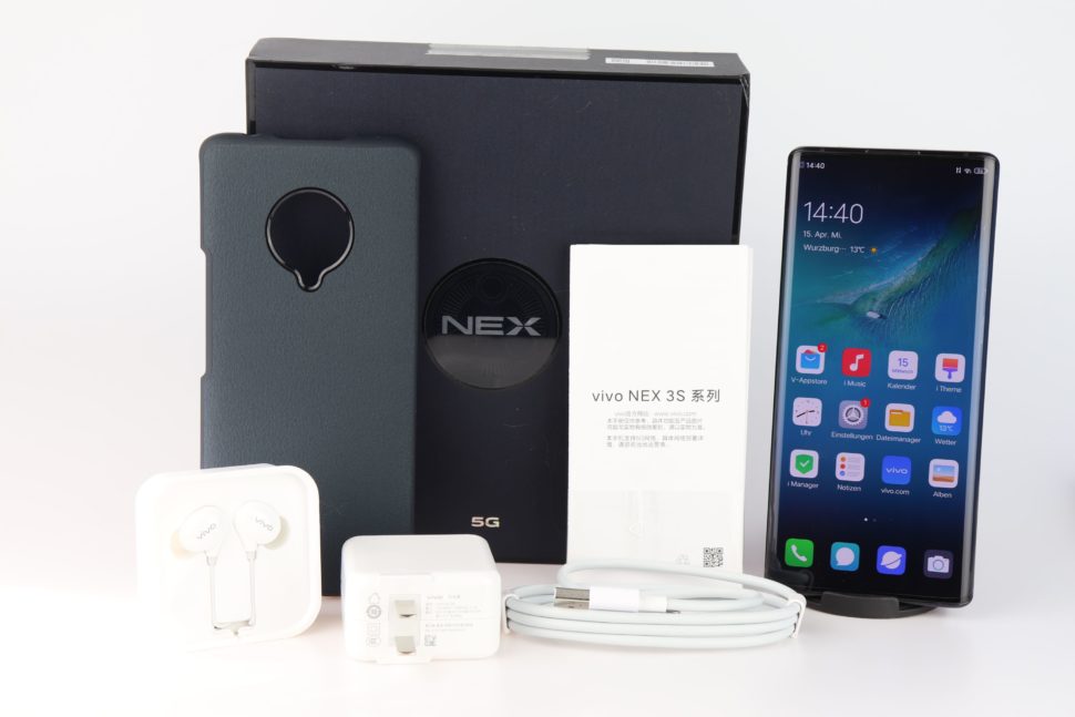 Vivo Nex 3S Lieferumfang