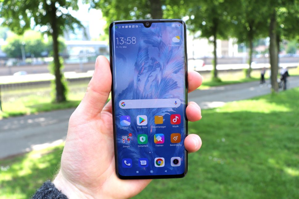 Xiaomi Mi Note 10 Lite displaytest