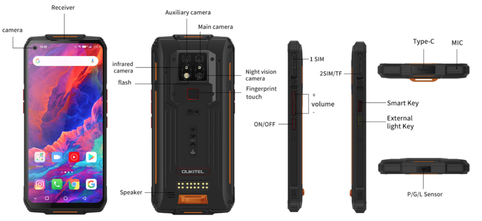 Oukitel WP7 Specs