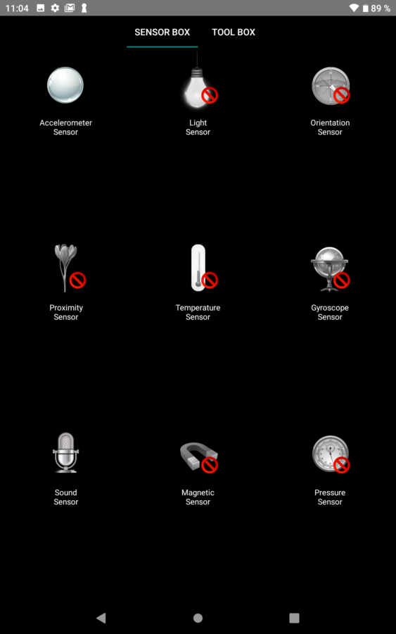 Alldocube Iplay 20 sensors