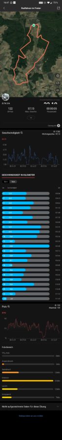 Amazfit Bip S Testbericht Sporttracking 4