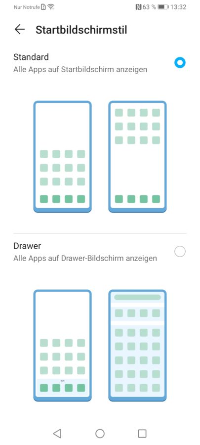 Honor 9a navigation 1